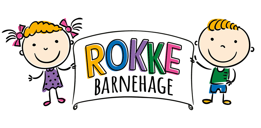 Rokke Barnehage logo.